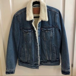 Levi’s Sherpa Denim Jacket